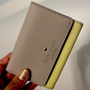 Kate Spade card holder with key chain